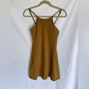 Girlfriend Collective Naomi Built-In Shorts‎ Tennis Dress in Saturn Size Small